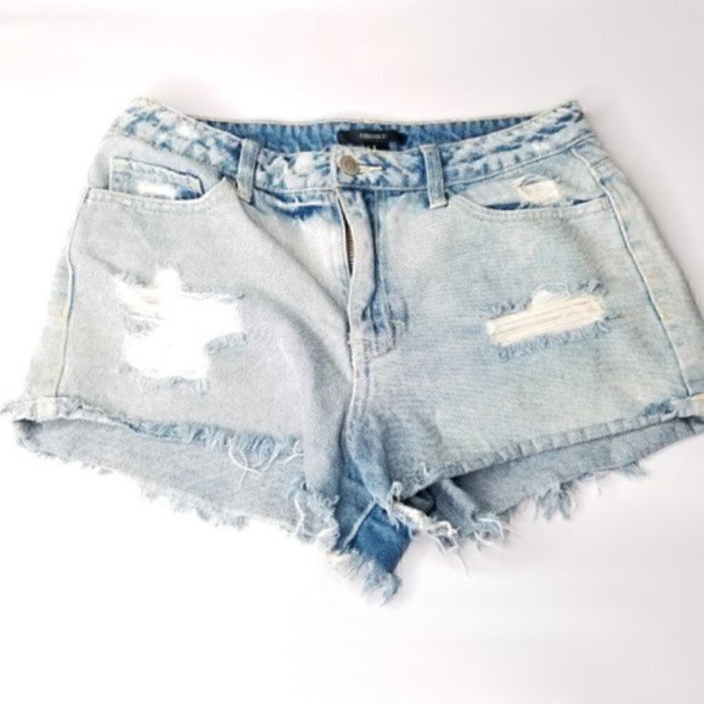 4/$25 Forever 21 Cutoff Ripped Distressed Shorts